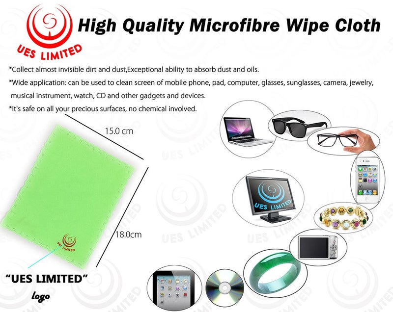 UESWILL Smooth Soft Touch Matte Hard Shell Case Cover Compatible with MacBook 12 inch with Retina Display (Model: A1534) + Microfibre Cleaning Cloth, Aqua Blue - Image 5